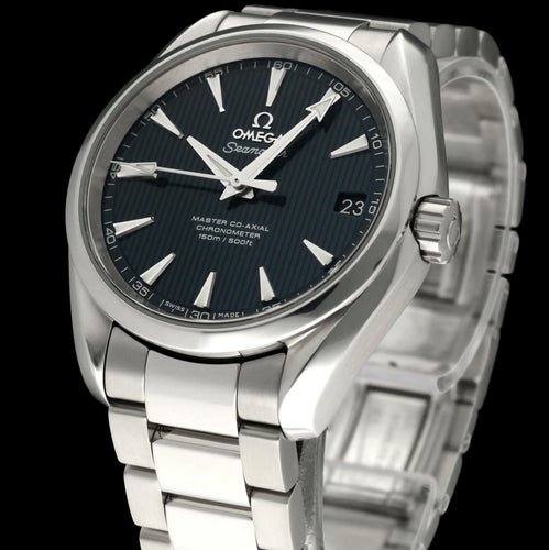 Montre Omega Seamaster Aqua Terra - Montre Co-Axial en acier 58 Facettes OMG/SEA/415
