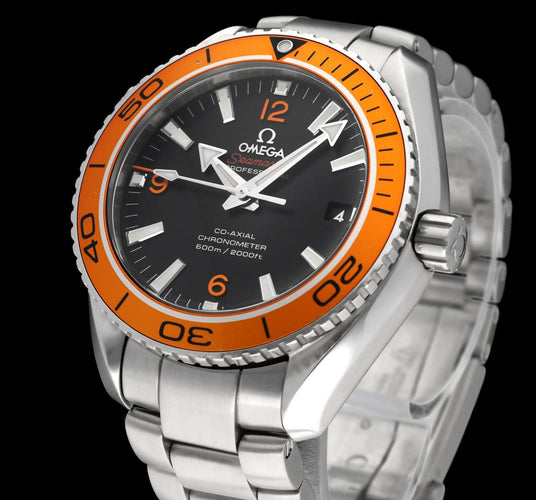 Montre Omega Seamaster Planet Ocean - Montre en acier 58 Facettes OMG/SEA/416