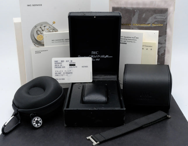 Montre IWC Aquatimer - Montre Automatic 2000 en acier 58 Facettes IWC/AQT/009
