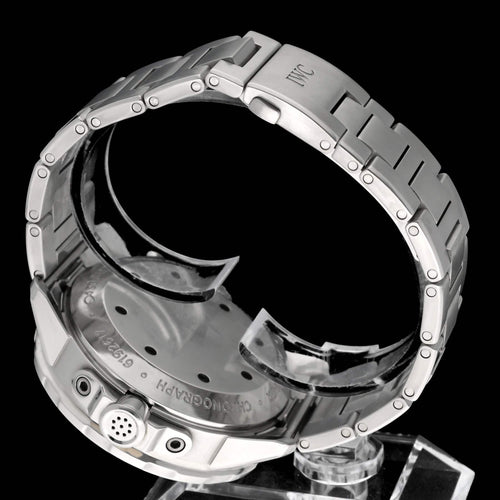 Montre IWC Aquatimer - Montre chronographe IW376804 en acier 58 Facettes IWC/AQT/007