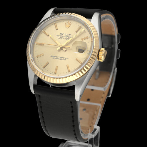 Montre Rolex Datejust - Montre 16233 en or et acier 58 Facettes ROL/DJ1/1412