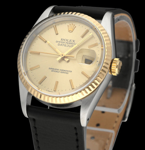 Montre Rolex Datejust - Montre 16233 en or et acier 58 Facettes ROL/DJ1/1412