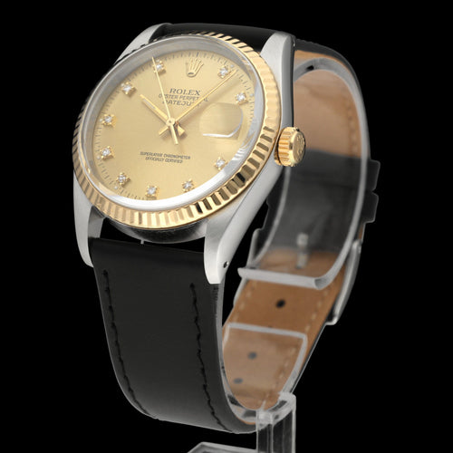 Montre Rolex Datejust - Montre 16233G en or et acier 58 Facettes ROL/DJ1/1413