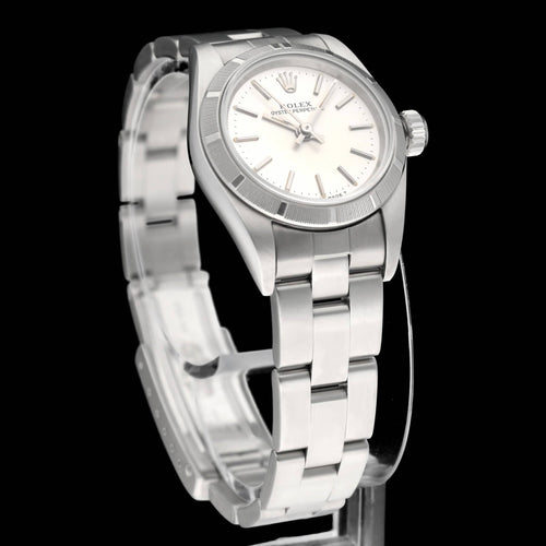Montre Rolex Oyster Perpetual - Montre Lady 67230 en acier 58 Facettes ROL/OOP/226