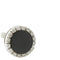 Boucles d'oreilles en or blanc, onyx et diamants 58 Facettes 39408