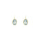 Boucles d'oreilles Boucles d'oreilles dormeuses en or jaune et topazes 58 Facettes 40918
