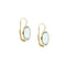 Boucles d'oreilles Boucles d'oreilles dormeuses en or jaune et topazes 58 Facettes 40918