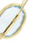 Boucles d'oreilles dormeuses en or jaune et topazes 58 Facettes 40918