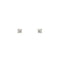 Boucles d'oreilles puces en or blanc et diamants 0,20 ct 58 Facettes 39411
