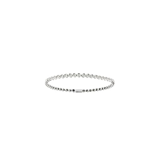 Bracelet tennis Cipollina en or blanc et diamants 0,90 ct 58 Facettes 41861