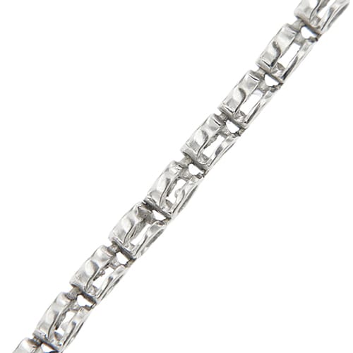 Bracelet tennis Cipollina en or blanc et diamants 0,90 ct 58 Facettes 41861