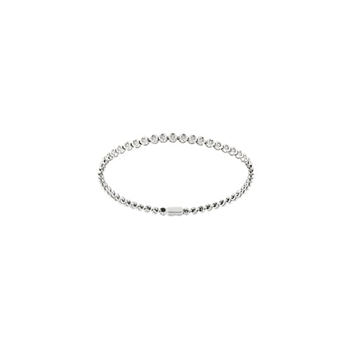 Bracelet tennis Cipollina en or blanc et diamants 0,90 ct 58 Facettes 41861