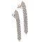 Boucles d'oreilles Boucles d'oreilles pendantes en or blanc et diamants 1,25 ct 58 Facettes G3950