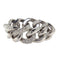 Bague 55 Bague chaîne en or blanc et diamants 0,30 ct 58 Facettes G3948