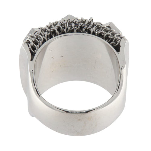 Bague 55 Bague en or blanc et diamants 0,48 ct 58 Facettes G3944