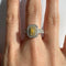 Bague 50 Bague diamant jaune taille émeraude en or blanc 18K et diamants 58 Facettes GBR1343WG