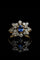 Bague étoile années 1930 en or 18 carats, saphir et diamants 58 Facettes