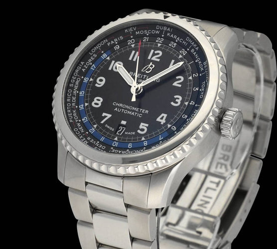 Montre Breitling Navitimer Aviator 8 - Montre automatique en acier 43 mm 58 Facettes BTL/NVT/054