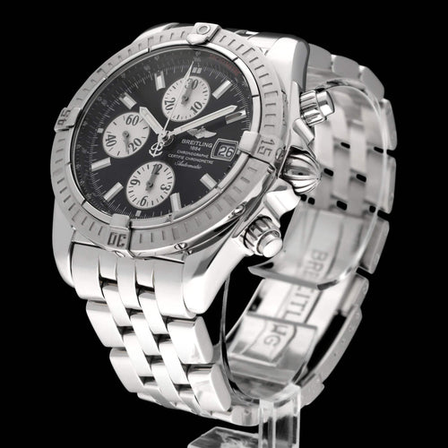 Montre Breitling Chronomat Evolution - Montre A13356 en acier 58 Facettes BTL/CHM/186