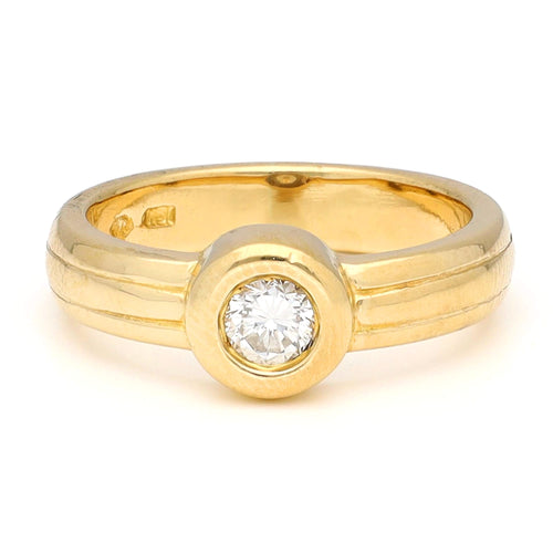 Punto Luce - Bague en or jaune 18k et diamant 58 Facettes C34BB06A95F342BE937C14A9BBAB11E3