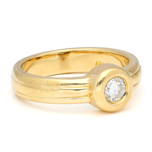 Punto Luce - Bague en or jaune 18k et diamant 58 Facettes C34BB06A95F342BE937C14A9BBAB11E3
