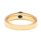 Bague 53 Bague gypsy vintage en or 18k et saphir 58 Facettes 724B48511A624F779B33EBD930B4EA46