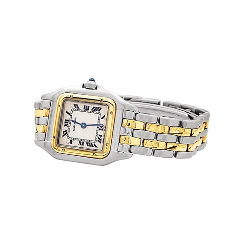 Montre Cartier Panthère - Montre en acier et or jaune 58 Facettes 35667