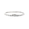 Bracelet Zoughaib - Bracelet ligne en or blanc et diamants 58 Facettes 35448