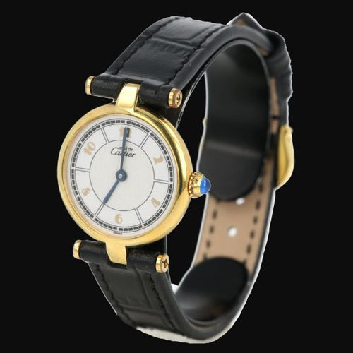 Montre Cartier Must de Cartier - Montre en vermeil 58 Facettes MT45965