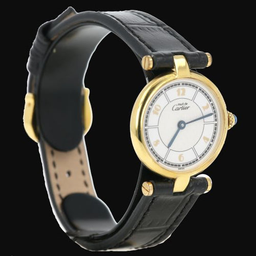 Montre Cartier Must de Cartier - Montre en vermeil 58 Facettes MT45965