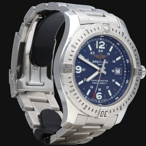 Montre Breitling Colt - Montre 44 mm en acier 58 Facettes MT46196