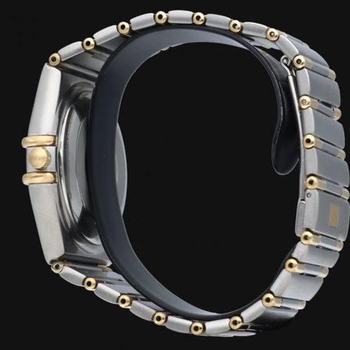 Montre Omega Constellation - Montre automatique 35 mm en or jaune et acier 58 Facettes MT45612