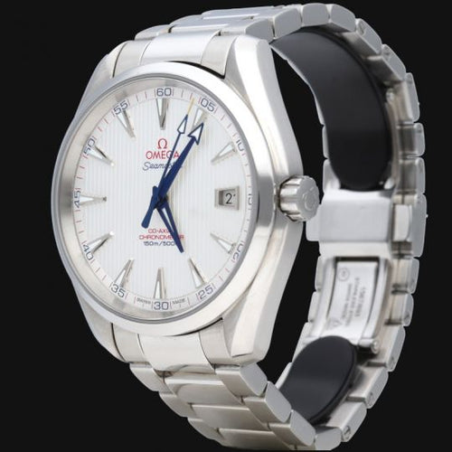 Montre Omega Seamaster Aqua Terra - Montre Co-Axial en acier 58 Facettes MT46594