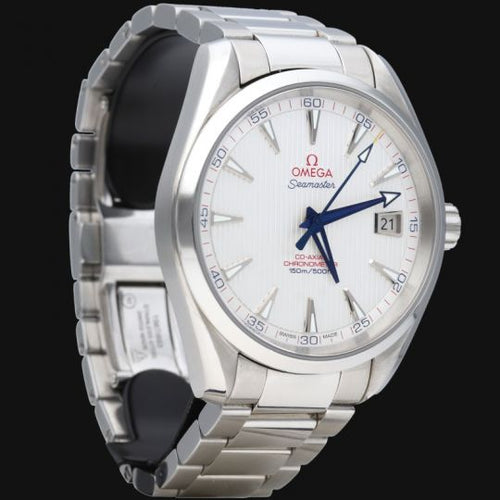 Montre Omega Seamaster Aqua Terra - Montre Co-Axial en acier 58 Facettes MT46594