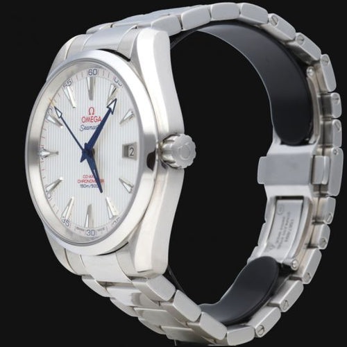 Montre Omega Seamaster Aqua Terra - Montre Co-Axial en acier 58 Facettes MT46594