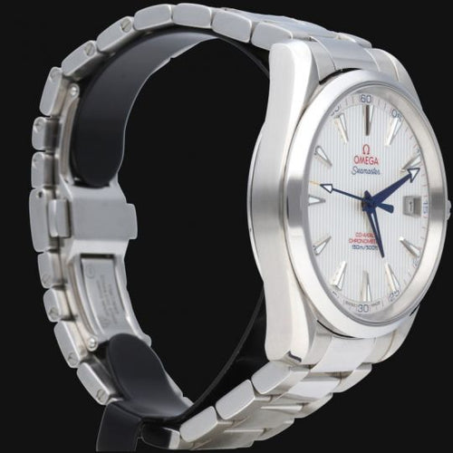 Montre Omega Seamaster Aqua Terra - Montre Co-Axial en acier 58 Facettes MT46594