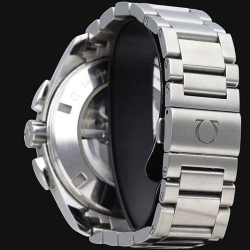 Montre Omega Seamaster Aqua Terra - Montre GMT chronographe en acier 58 Facettes MT46596