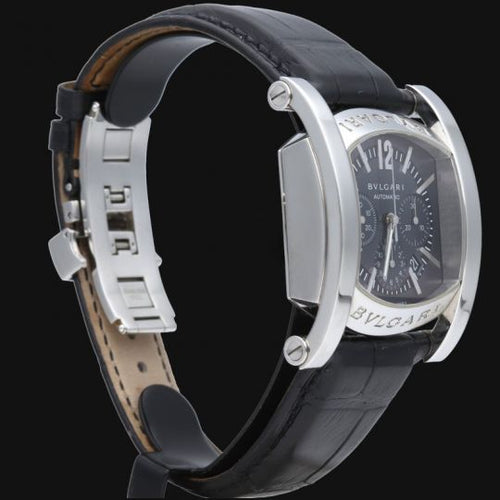 Montre Bulgari Assioma - Montre automatique en acier 58 Facettes MT46045