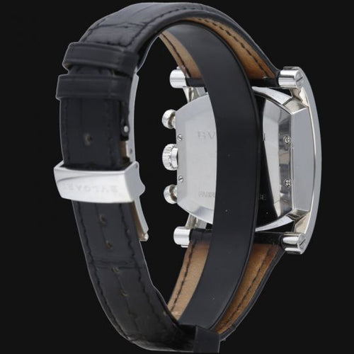 Montre Bulgari Assioma - Montre automatique en acier 58 Facettes MT46045