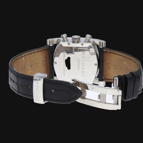 Montre Bulgari Assioma - Montre automatique en acier 58 Facettes MT46045