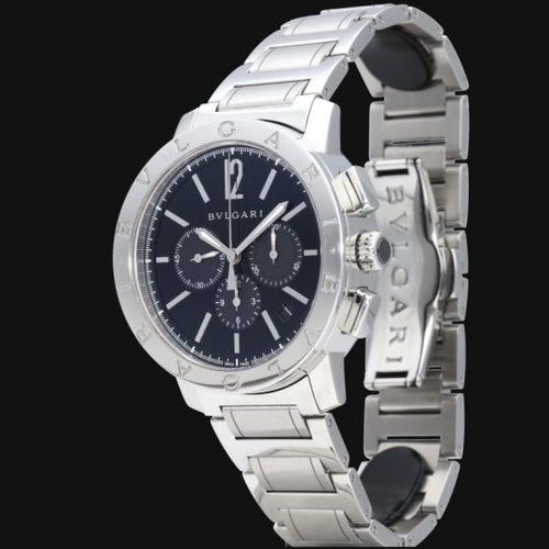 Montre Bulgari - Montre Bulgari en acier 58 Facettes MT46057