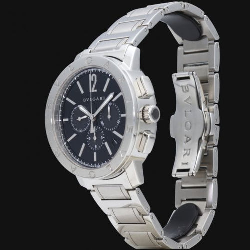 Montre Bulgari - Montre Bulgari en acier 58 Facettes MT46057