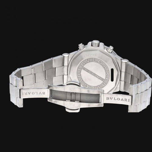 Montre Bulgari Diagono GMT - Montre en acier 58 Facettes MT46063