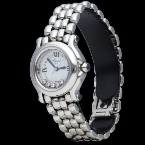Montre Chopard Happy Sport Mini - Montre en acier 58 Facettes MT44566