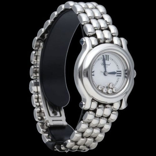 Montre Chopard Happy Sport Mini - Montre en acier 58 Facettes MT44566
