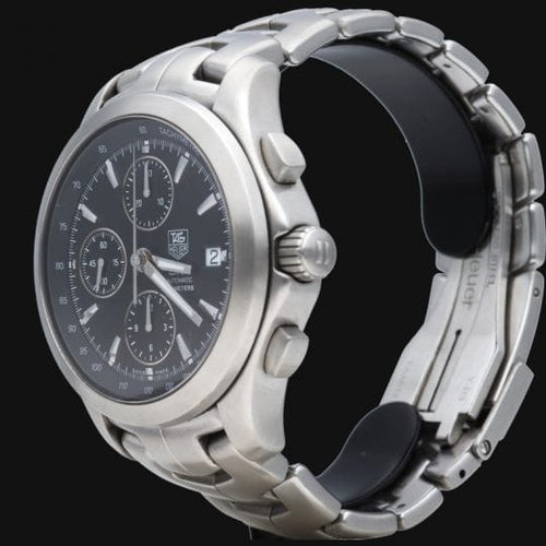 Montre TAG Heuer Link - Montre automatique en acier 58 Facettes MT46511