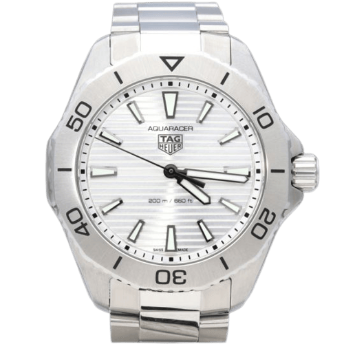 Montre TAG Heuer Aquaracer - Montre automatique en acier et diamants 58 Facettes MT46558