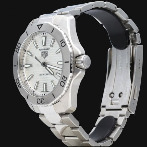 Montre TAG Heuer Aquaracer - Montre automatique en acier et diamants 58 Facettes MT46558