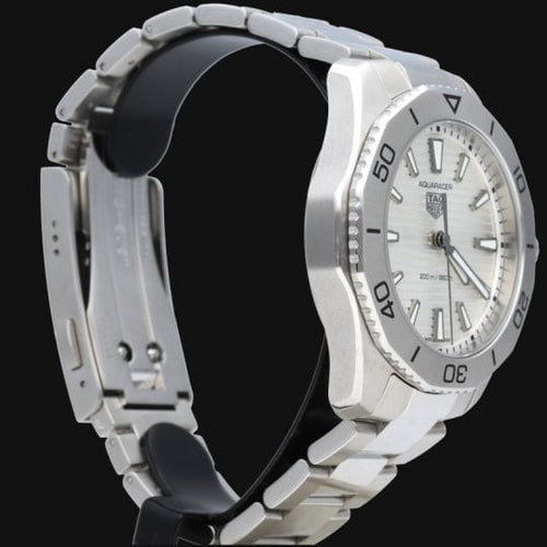 Montre TAG Heuer Aquaracer - Montre automatique en acier et diamants 58 Facettes MT46558