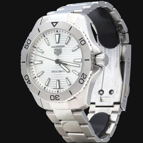 Montre TAG Heuer Aquaracer - Montre automatique en acier et diamants 58 Facettes MT46558